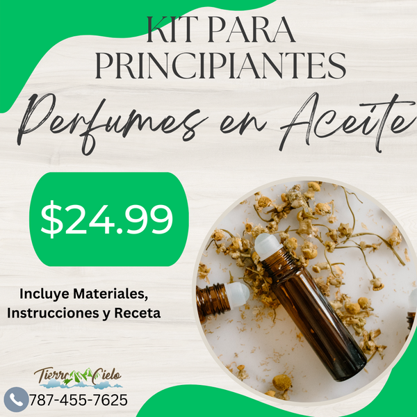 Kit Principiante Perfumes en Aceite