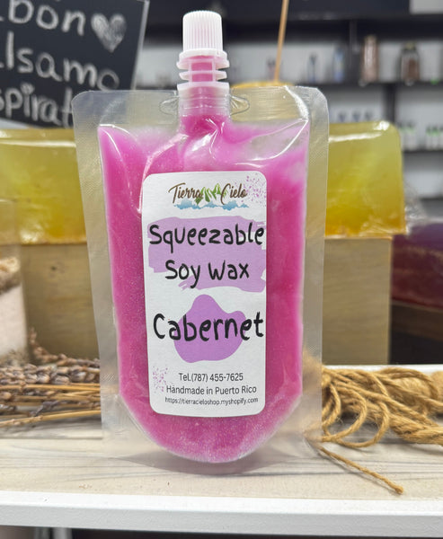 Cera de Soya Exprimible para Quemadores ( Squeezable Wax )