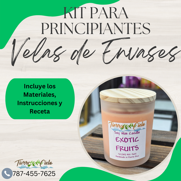 Kit Principiante Velas de envases